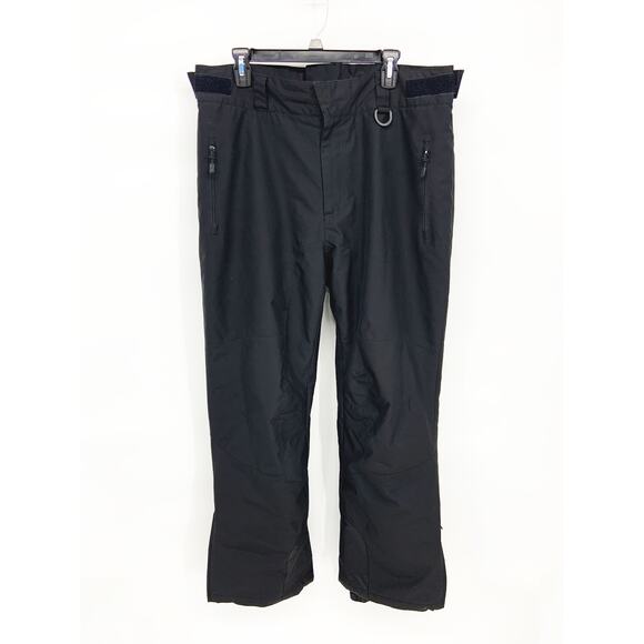 Rawik Black Youth Alpine Ski Snowboard Pants Adjustable Waistband Size L - Picture 1 of 6